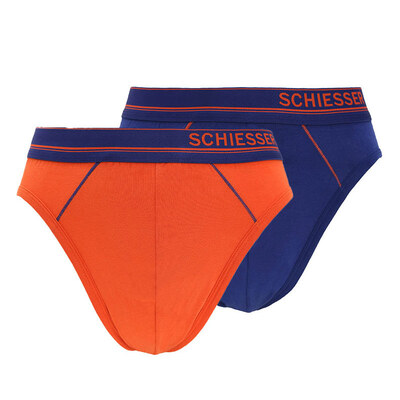 

Schiesser мужское нижнее белье [2 шт.] S2 талия треугольник нижнее белье E5 / 2056S темно-синий + темно-оранжевый (8308) XXL