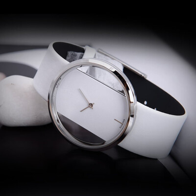 

Women Stylish Quartz Watch Lady Fashion Simple Wristwatches Unique Casual Leather Band Watches