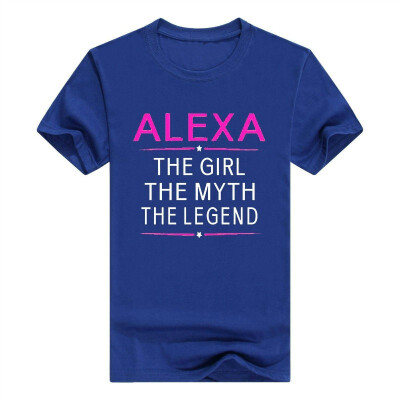 

Alexa The Girl The Myth The Legend Name T-Shirt