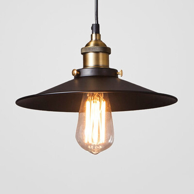 

984 Inches Width Indoor Hallway Single Light Source Pendant with Scalloped Shade in Purple