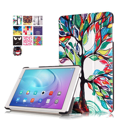 

Magnet Ultra thin Smart pu leather Case cover For Huawei MediaPad t2 pro 10"FDR-A03LFDR-A01W tablet protective leather skin