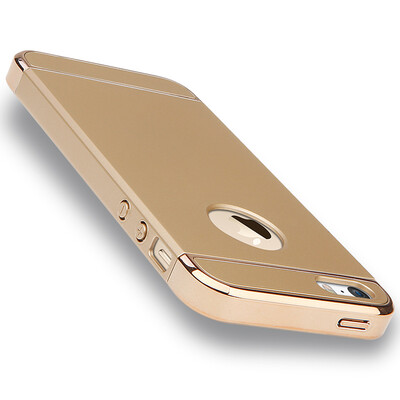 

Cool Le Feng Apple iphone 5s se mobile phone case protective sleeve frosted shell anti-crash shell for iphone5s se elegant series - earth Hao gold