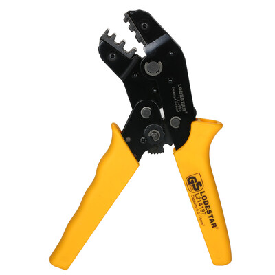 

LODESTAR Professional Wire Crimpers Crimping Press Pliers Crimping Tool 105 AWG616mm² Capacity for Terminals
