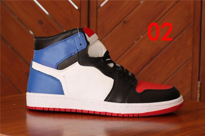 

2018 Mens 1 OG Top Men Basketball Shoes OG Sneakers AAA Quality Mandarin duck Trainers Mens Sport Sneakers Shoes Size 7-13