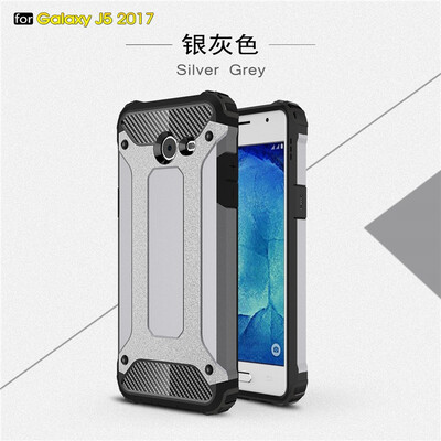 

Fivice Samsung Galaxy J5 2017 case Luxury Silicone Diamond Armor PC Hard Shell Phone Case