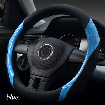 

Car interior accessories Steering Wheel Cover coffee red gray Multi-color fashion Antiskid design Protection Steering Wheels