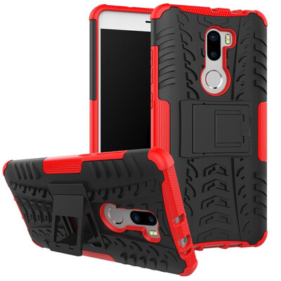 

Fivice Xiaomi 5s Plus Mi5s Plus Case TPU anti-fall tire pattern back clip bracket phone case