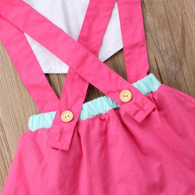 

Canis Toddler Baby Girls Swan Backless Romper Bodysuit Jumpsuit Outfits Clothes