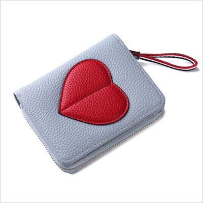 

1PC New Wallet Women Coin Bag Leather Ladies Simple Small Handbag Purse