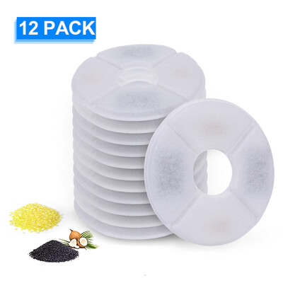 

Cat Water Fountain Filters Replacement Filters for Flower Fountain Cat Water Fountain Water Dispenser 8PCS
