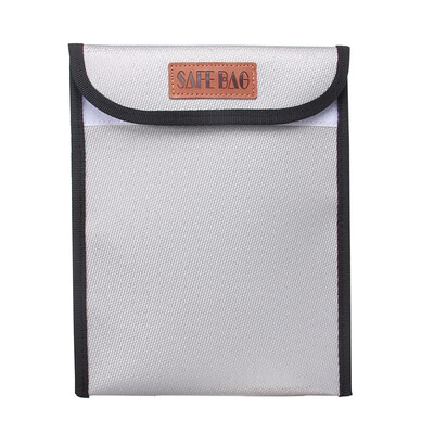 

15 11inch Fireproof Document Bag Holder Pouch Non-Itchy Silicone Coated Office Fire & Water Resistant File Folder Safe Storage f