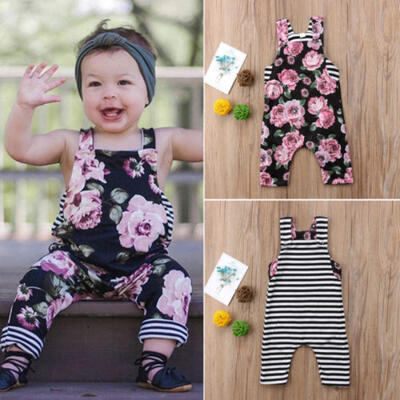 

Newborn Infant Kids Baby Girl Romper Bodysuit Jumpsuit Clothes Outfit 0-24Months
