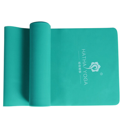 

Hatha Yoga natural latex stretch with fashion fitness rally with ultramarine