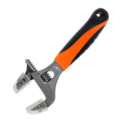 

Extension Tactix 900064 Movable wrench 12 inch live wrench Multi-function large opening Mini wrench live mouth Activated live plate Pipe wrench Hardware tools