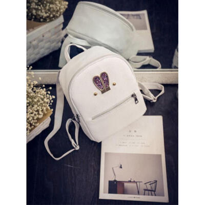 

US Women Bag Backpack Girl School Shoulder Bag PU Leather Travel Rucksack Bags