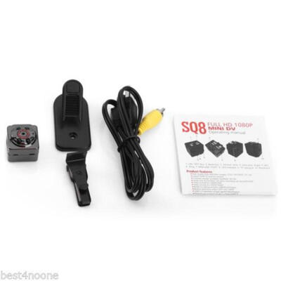 

SQ8 Mini Full HD DV Sports IR Night Vision DVR Video Camera Camcorder Spy Cam GL
