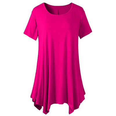 

Womens Swing Tunic Tops Loose Fit Comfy Flattering T Shirt