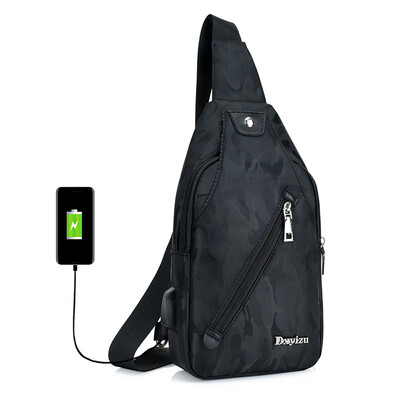 

Portable Mens Chest Bag Outside Leisure Travel Cycling Multi-functional Couples Small Bags Mini Messenger Bag