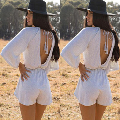 

US Womens Ladies Clubwear Summer Playsuit Bodycon Party Jumpsuit Romper Trousers