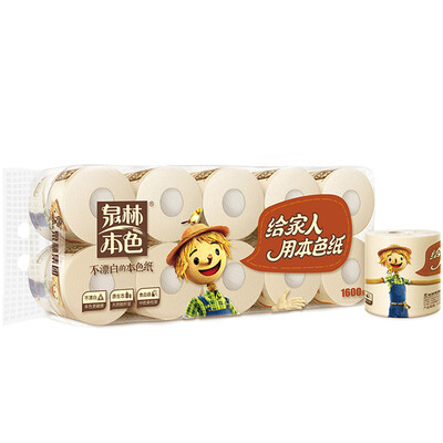 

Quan Lin color toilet paper environmental protection roll toilet paper layer 3 160 grams × 10 volumes