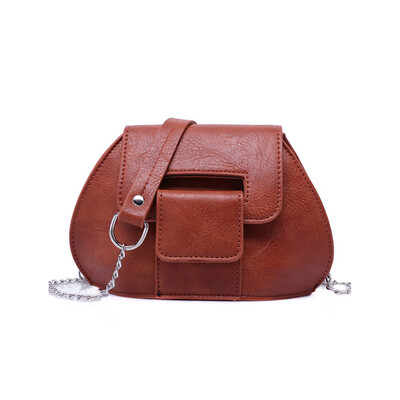 

Realer 2016 brand women chain crossbody bag mini saddle messenger bag strap ladies bag