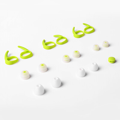 

QCY QY19 комплект комплекта гарнитуры спортивный Bluetooth гарнитура уха крышка акула плавник ухо зеленый