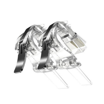 

2PCs Mobile Phone Gaming Fire Button Trigger Handle Shooter Controller PUBG