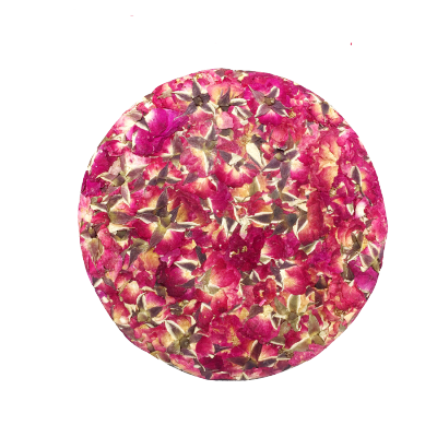 

YinChaLi 200g High Quality China Blooming Compressed Flower Tea Cake Scented Tea Gold Dried Rose Buds Herbal Tea