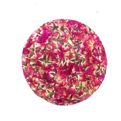 

YinChaLi 200g High Quality China Blooming Compressed Flower Tea Cake Scented Tea Gold Dried Rose Buds Herbal Tea