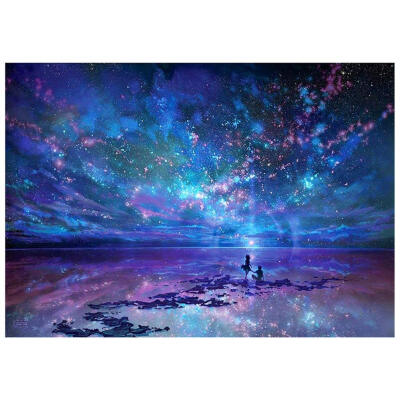 

UpperX 5D DIY Diamond Painting Scenery Mosaic Love the sky Diamond Rhinestone Embroidery Cross Stitch Home Decor Gift 20x25cm