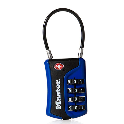 

Master masterLock password lock TSA customs lock luggage password padlock 4697D red