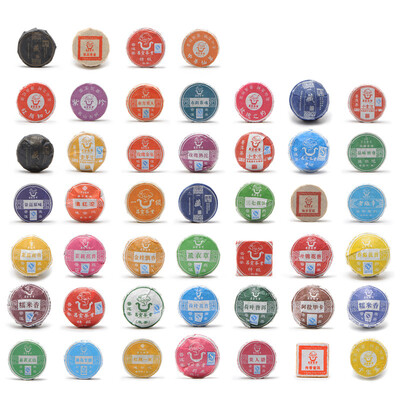 

Chang Yun Mini Tuo Cha Puer Tea Assortment 46 Pcs