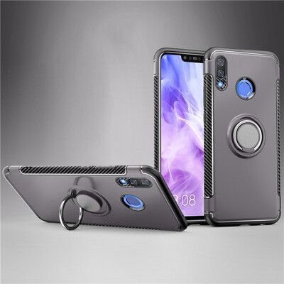 

Fivice Huawei nova 3 case PC metal ring shell magnetic car bracket TPU phone case