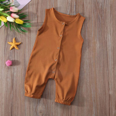 

Newborn Kids Girl Infant Romper Jumpsuit Baby Bodysuit Cotton Clothes Outfit 1PC
