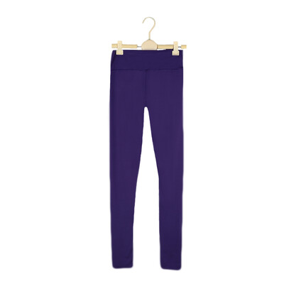 

Fashion Women Leggings Fitness Candy Color Elastic Waist Stretchy Yoga Sport Running Pants Trousers