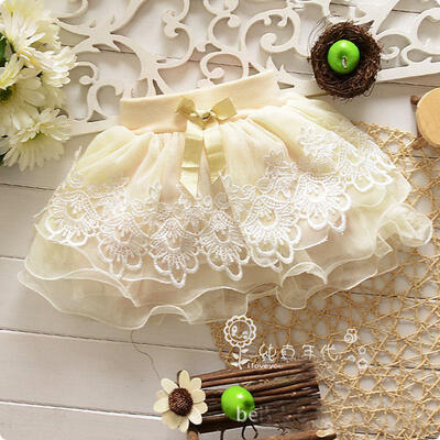 

USA Toddler Baby Girls Kids Princess Mini Bust Skirt Tutu Bow Dress Short Skirt