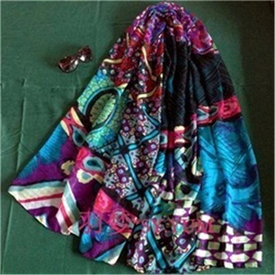 

New Fashion Summer Beach Scarves Print Desigues Women Scarf Cute Cappa Sun Block Voile Shawl Shirts