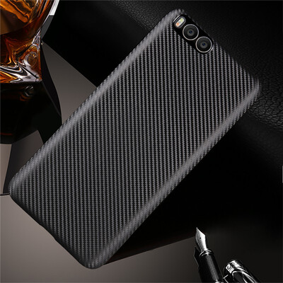 

Goowiiz Phone Case For Xiaomi Mi 66 Plus5X6XA1X2 Luxury Ultra-thin Carbon Fiber Soft Silicone Complete protection