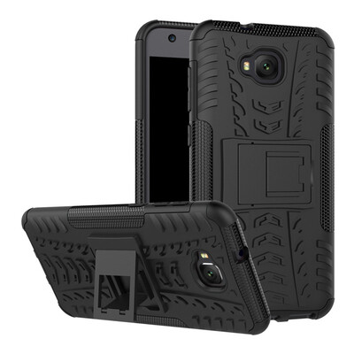 

Fivice Asus Zenfone 4 selfieZD553KL Case TPU anti-fall tire pattern back clip bracket phone case