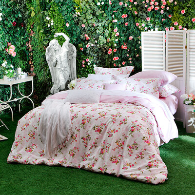 

Dohia Bedding Set of Cotton Twill Double Bed Set of 4-piece -