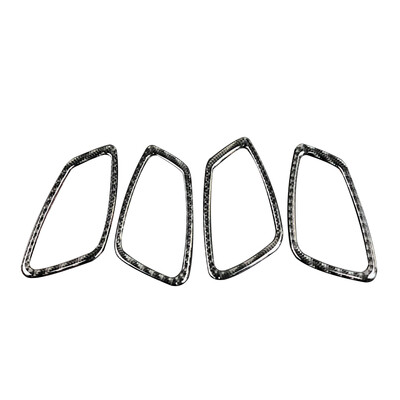 

Carbon Fiber For BMW E90 E92 3 Series Carbon Fiber Car Interior Door Handle Frame Trim 2005-2012 Car Styling Accessories 320i 325i
