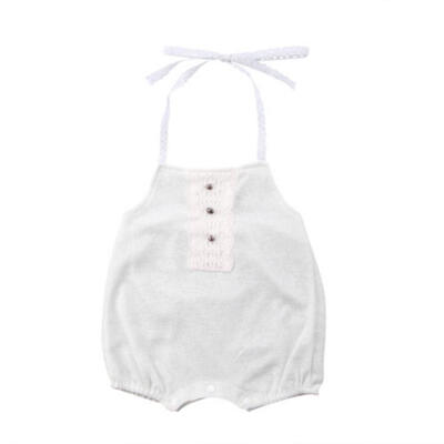 

Newborn Baby Girl Floral Lace Romper Bodysuit Sunsuit Jumpsuit Outfits Clothes