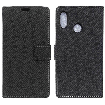 

MOONCASE Millet Red Rice Y2 Red Rice S2 Woven Leather Case - Black