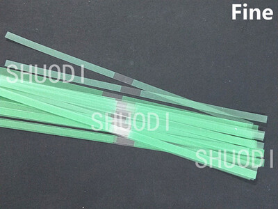 

160 Pcs Set of 4mm Width Dental Polyester Polishing Stick Strip with Single Side polishing side Polystrips Material