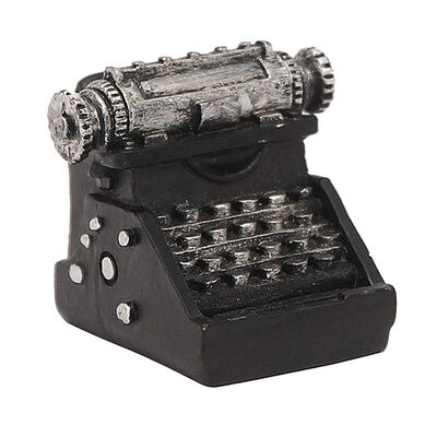 

UpperX Vintage Old Creative Resin Mini Typewriter Small Ornaments Desk Ornaments Home Decor ChildrenS Gifts Shop Shooting Props