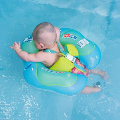 

Swimming RingSeat Handles Toddler Baby Safety Aid Float Pool Beach Swim-Trainer