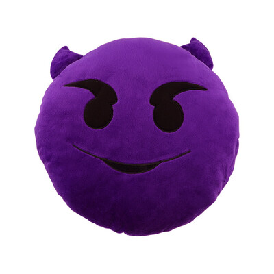 

Soft Emoji Smile Emoticon Pretty Round Cushion Pillow Stuffed Plush Toy