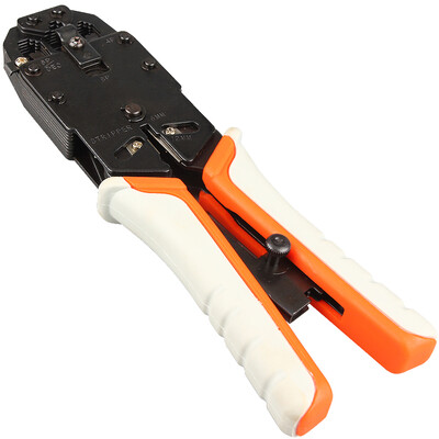 

Джимми JM-G16568 домашней сеть щипцы Stripper многофункциональной сети плоскогубцы сетевых плоскогубцы 6P / 8P компьютерных инструментов