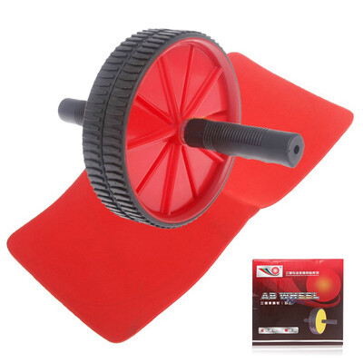 

Three strong fitness belly Jian abdominal round belly round fitness round wheel round belly round 3032 double round to send the pad blue