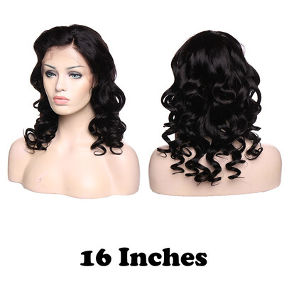 

Lace Front Human Hair Wigs Water Wave Virgin Human Hair Wigs With Hair Wigs For Women With Baby Hair